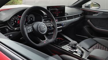 Interior of the Audi RS5 Coupé